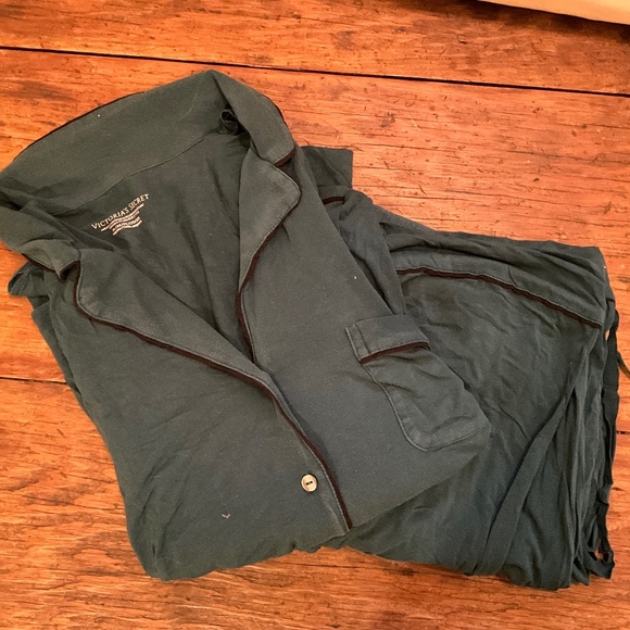 Victoria’s Secret Dark Green Modal PJ Set Size XL - Picture 3 of 3